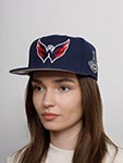 Бейсболка MITCHELL NESS арт. 6HSFLR22464-WCANAVY Washington Capitals NHL (темно-синий)